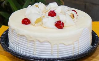 Bolo Mousse de Chocolate Branco