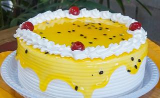 Bolo Mousse de Maracujá